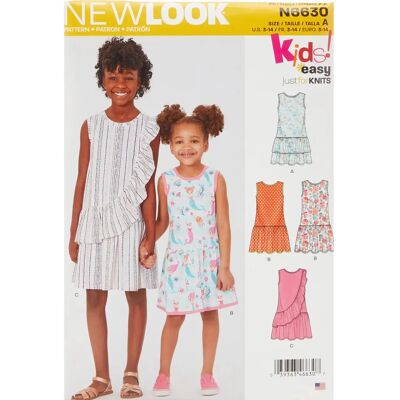 Patron de Couture en Papier New Look 6630 - Patron - Publicité Patron de Couture en Papier New Look 6630 - Patron - Publicité