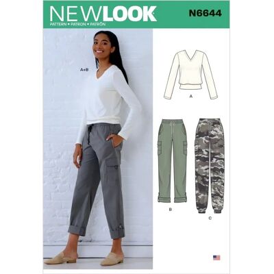 Papierowy wzór do szycia New Look 6644 - Wzór Papierowy wzór do szycia New Look 6644 - Wzór