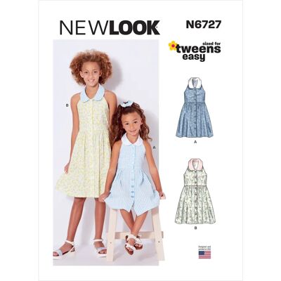 Nouveau Look Modèle 6727 - Patron de couture pour robe - Publicité Nouveau Look Modèle 6727 - Patron de couture pour robe - Publicité