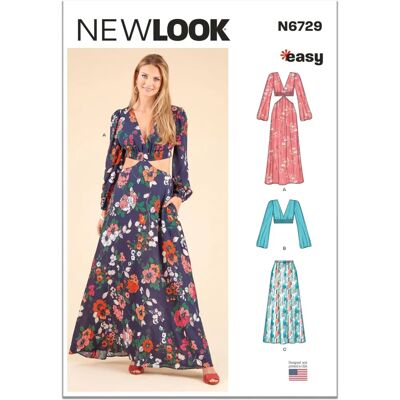 New Look 6729 - Modello di cucito New Look 6729 - Modello di cucito