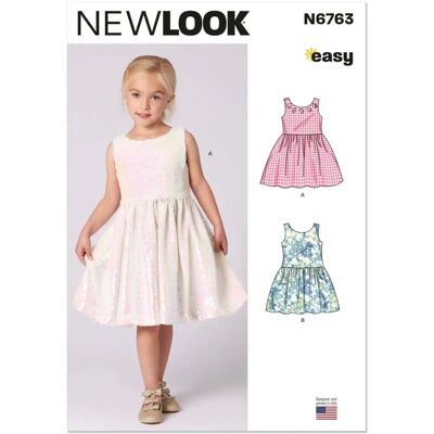 Patron de couture en papier New Look 6763 - Patron de couture Patron de couture en papier New Look 6763 - Patron de couture