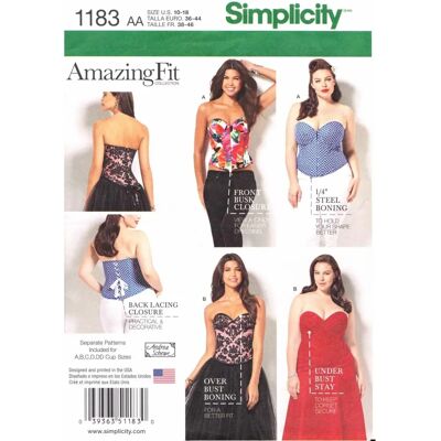 Simplicity Women's Top Sewing Pattern - 1183 Simplicity Women's Top Sewing Pattern - 1183