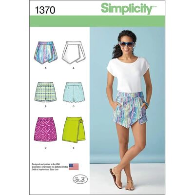 Simplicity 1370 - Patron de couture - Publicité Simplicity 1370 - Patron de couture - Publicité