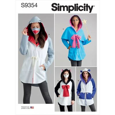 Simplicity - 9354 - Women A - Jackets - Sewing pattern Simplicity - 9354 - Women A - Jackets - Sewing pattern