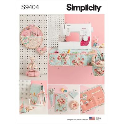 Simplicity Modèle 9404 - Patron de couture pour tapisserie - Publicité Simplicity Modèle 9404 - Patron de couture pour tapisserie - Publicité