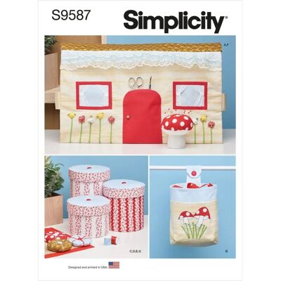 Simplicity S9587OS Sewing Pattern - Room Accessories Simplicity S9587OS Sewing Pattern - Room Accessories
