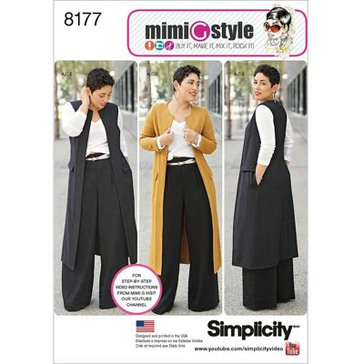 Simplicity 8177 Naai-Patroon - Naai-Patroon Simplicity 8177 Naai-Patroon - Naai-Patroon