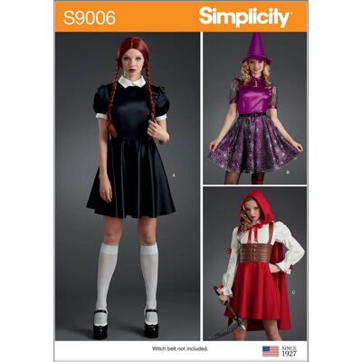 Simplicity Misses' Pattern - Dress, Hat, Cape - Sewing Pattern Simplicity Misses' Pattern - Dress, Hat, Cape - Sewing Pattern