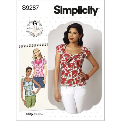 Patron de couture blouse ample pour femmes Simplicity - Patron de couture Patron de couture blouse ample pour femmes Simplicity - Patron de couture