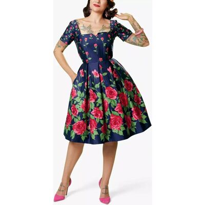Patron de robe Simplicity S9294 - Plissé, Ajusté, Vintage - Publicité Patron de robe Simplicity S9294 - Plissé, Ajusté, Vintage - Publicité