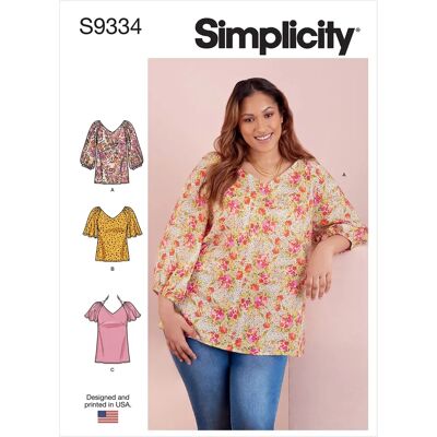 Modèle de Tops Femmes et Filles à V-Aisance - Couture - Publicité Modèle de Tops Femmes et Filles à V-Aisance - Couture - Publicité