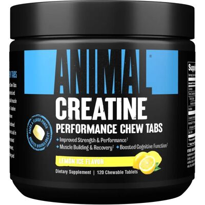 Animal - Creatine Chews - Lemon Ice - 120 tablets Animal - Creatine Chews - Lemon Ice - 120 tablets