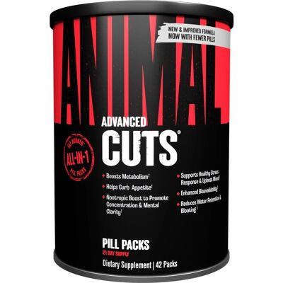 Universal Nutrition Animal Cuts - Fat Burner, 42 Packs Universal Nutrition Animal Cuts - Fat Burner, 42 Packs
