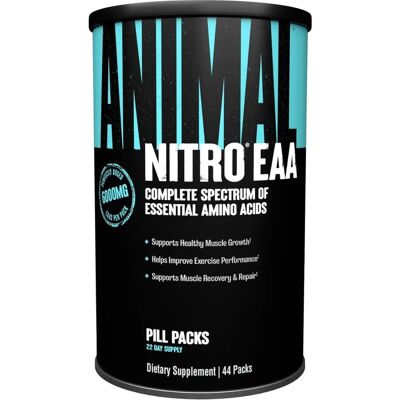 Universal Nutrition Animal Nitro - 44 opakowania - Suplement EAA i Budowa Mięśni Universal Nutrition Animal Nitro - 44 opakowania - Suplement EAA i Budowa Mięśni
