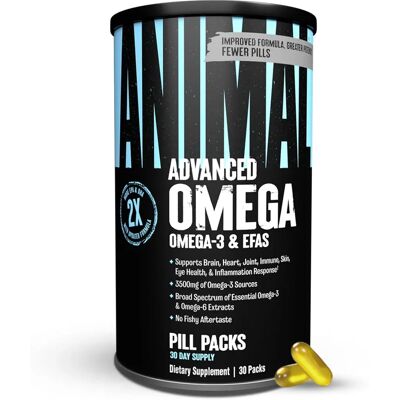 Universal Nutrition Animal Omega - Niezbędne Kwasy Tłuszczowe Universal Nutrition Animal Omega - Niezbędne Kwasy Tłuszczowe