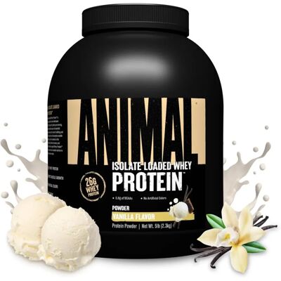 Universal Nutrition Animal Whey Vanilla Protein Powder - 27 Servings Universal Nutrition Animal Whey Vanilla Protein Powder - 27 Servings