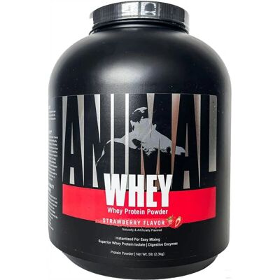 Universal Nutrition Animal Whey Truskawka - Białko serwatkowe 2.27kg Universal Nutrition Animal Whey Truskawka - Białko serwatkowe 2.27kg
