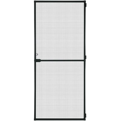 Schellenberg Moskitonetzvorhänge aus Fiberglas Aluminium - 100 x 210 cm Schellenberg Moskitonetzvorhänge aus Fiberglas Aluminium - 100 x 210 cm