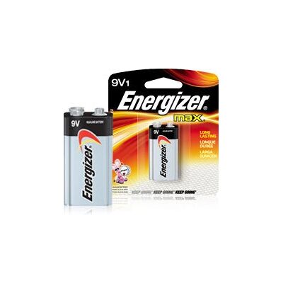 Energizer - 522BP - 9V - Alcaline - Battery - Publicité Energizer - 522BP - 9V - Alcaline - Battery - Publicité