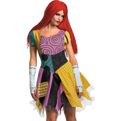 Disguise Sally Fab Deluxe Costume - Nightmare Before Christmas Disguise Sally Fab Deluxe Costume - Nightmare Before Christmas