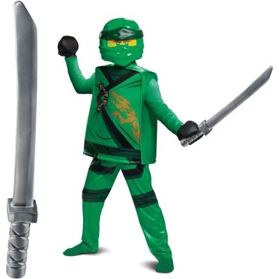 Disguise Lego Ninjago Kai Lloyd Jay Ninja Kostym - Vapen Mjukt Svärd Disguise Lego Ninjago Kai Lloyd Jay Ninja Kostym - Vapen Mjukt Svärd