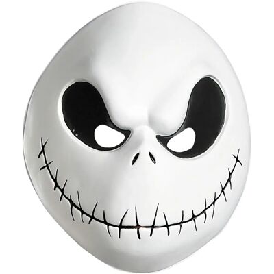 Disney Jack Skellington Vacuform Mask - Costume Accessory Disney Jack Skellington Vacuform Mask - Costume Accessory
