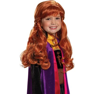 Disguise Anna Kostümzubehör - Roodbraune Perücke - Halloween & Karneval - 22815-15L-6 Disguise Anna Kostümzubehör - Roodbraune Perücke - Halloween & Karneval - 22815-15L-6