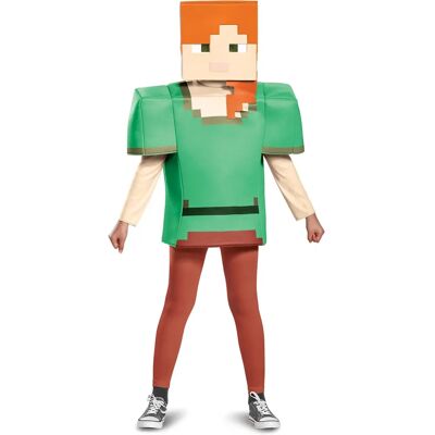 Disguise Alex klasické Minecraft kostým - Malý Disguise Alex klasické Minecraft kostým - Malý