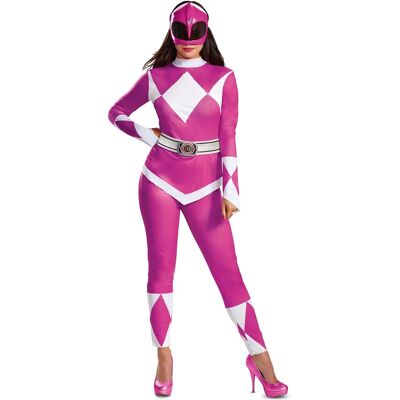 Disguise Pink Ranger Power Rangers Superheld Film Kostuum - Kostuums Disguise Pink Ranger Power Rangers Superheld Film Kostuum - Kostuums