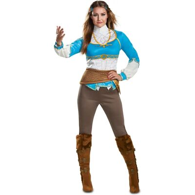 Disguise Zelda Breath Of The Wild Niebieski Costume - Costumes Disguise Zelda Breath Of The Wild Niebieski Costume - Costumes