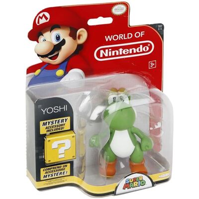 Super Mario Yoshi - 10cm Green Action Figure with Egg Super Mario Yoshi - 10cm Green Action Figure with Egg