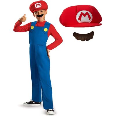Nintendo Mario Kostüm - Medium - Rot - Kostüme Nintendo Mario Kostüm - Medium - Rot - Kostüme