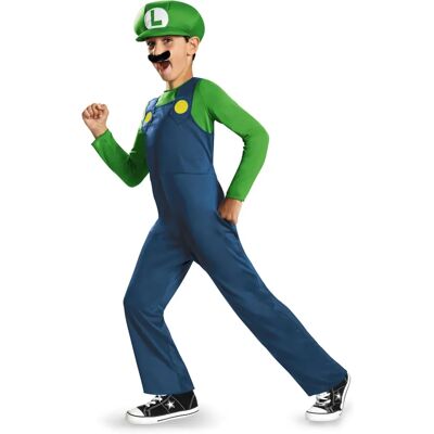 Disguise Luigi Costume Classique Super Mario Bros Enfant (3T-4T) - Costume - Publicité Disguise Luigi Costume Classique Super Mario Bros Enfant (3T-4T) - Costume - Publicité