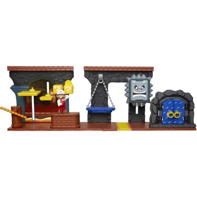 Ensemble de jeu Super Mario Nintendo - Donjon interactif avec figurine - 50cm Ensemble de jeu Super Mario Nintendo - Donjon interactif avec figurine - 50cm