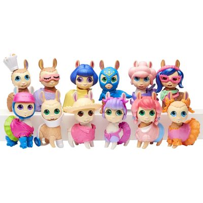 JAKKS Pacific 86276-2L Kinder Speelgoedfiguur - Verzamelbare Lama's JAKKS Pacific 86276-2L Kinder Speelgoedfiguur - Verzamelbare Lama's