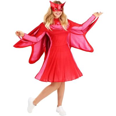 Déguisement Owlette de Lacey Wigs - Rouge, Taille 12-14 US - Costumes Déguisement Owlette de Lacey Wigs - Rouge, Taille 12-14 US - Costumes