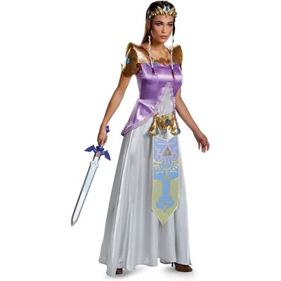 Nintendo Zelda Deluxe Costume - Purple, Small - Costumes Nintendo Zelda Deluxe Costume - Purple, Small - Costumes