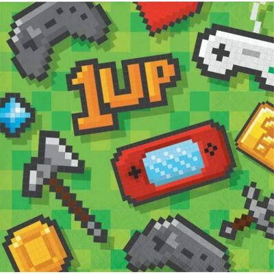 Creative Party - 12/16 Ct 2P Festa gaming - Forniture per feste Creative Party - 12/16 Ct 2P Festa gaming - Forniture per feste