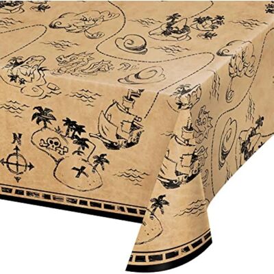 Housse de Table Trésor Pirate de Creative Converting - Publicité Housse de Table Trésor Pirate de Creative Converting - Publicité