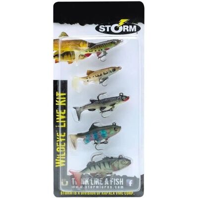 Storm Storm Wild Eye Kit - Flerfarget - Fiskeagn Storm Storm Wild Eye Kit - Flerfarget - Fiskeagn