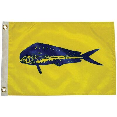 Bandera Náutica Delfín TaylorMade 12" x 18" - Bandera Bandera Náutica Delfín TaylorMade 12" x 18" - Bandera