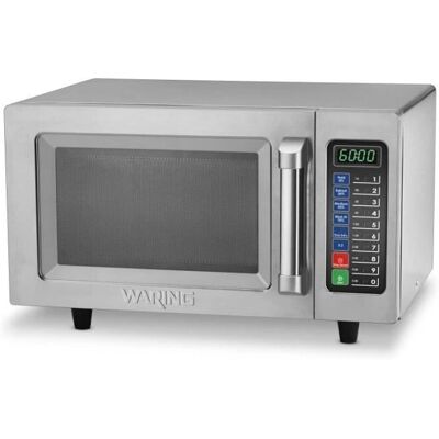 Waring Micro-ondes 25L 1550W Plateau Fixe en Céramique - Publicité Waring Micro-ondes 25L 1550W Plateau Fixe en Céramique - Publicité