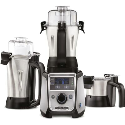 Hamilton Beach Model 58770-SAU Juicer Mixer Grinder - Stainless Steel Hamilton Beach Model 58770-SAU Juicer Mixer Grinder - Stainless Steel