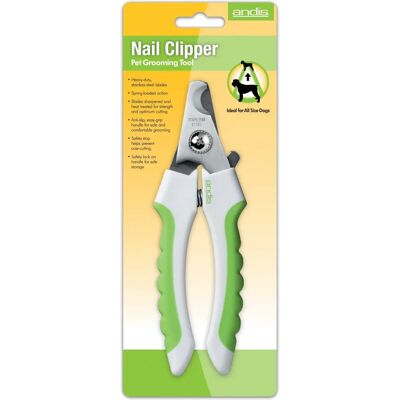 Andis Dog Nail Clipper - Stainless Steel, Heavy Duty, Safe Andis Dog Nail Clipper - Stainless Steel, Heavy Duty, Safe