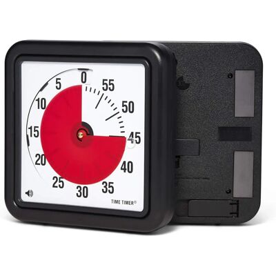 Time Timer Moyen 18x18 cm - Minuteur visuel avec son pour enfants - Publicité Time Timer Moyen 18x18 cm - Minuteur visuel avec son pour enfants - Publicité