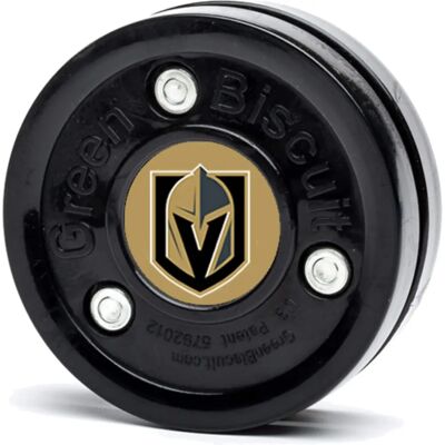 Green Biscuit NHL Vegas Golden Knights - Hockey Puck Green Biscuit NHL Vegas Golden Knights - Hockey Puck