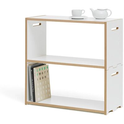 Sistema di scaffalature bianco Tojo Hochstapler - Sistema di scaffalature Sistema di scaffalature bianco Tojo Hochstapler - Sistema di scaffalature