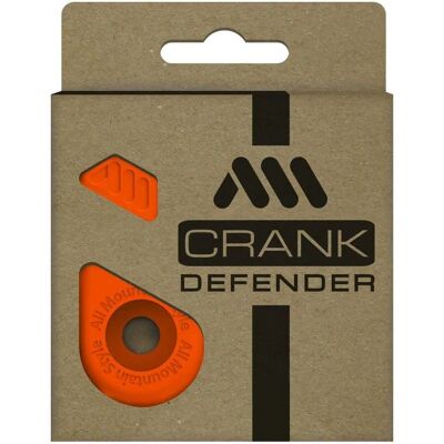 All Mountain Style AMS Crank Defender - Orange - Bike Accessories All Mountain Style AMS Crank Defender - Orange - Bike Accessories