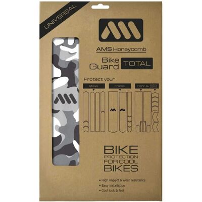 Osłona ramy Honeycomb od All Mountain Style - Ochrona ramy rowerowej Osłona ramy Honeycomb od All Mountain Style - Ochrona ramy rowerowej