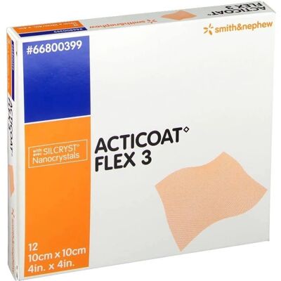 Smith & Nephew Acticoat Flex 3 Silber Wundverband - Wundverband Smith & Nephew Acticoat Flex 3 Silber Wundverband - Wundverband
